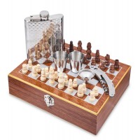 Подарочный набор с фляжкой Рокировка