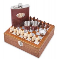 Подарочный набор с фляжкой Ход конем