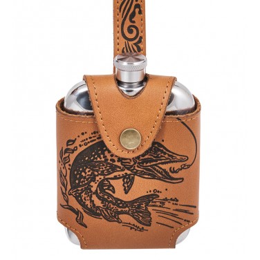 Фляжка походная Большая щука