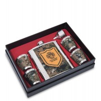 Подарочный набор с фляжкой Настоящий мужик