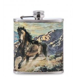 Фляжка походная Бегущая лошадь Фляжка походная Бегущая лошадь