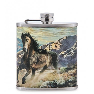 Фляжка походная Бегущая лошадь