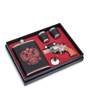 Подарочный набор с фляжкой Командирский