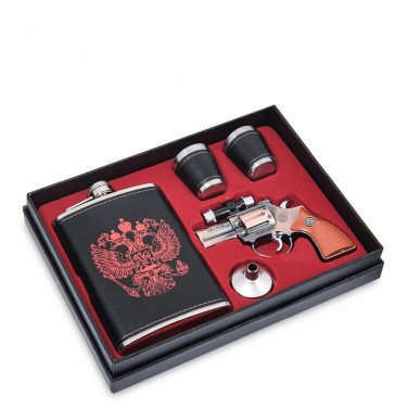 Подарочный набор с фляжкой Командирский