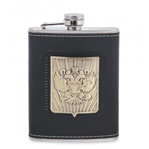 Фляжка походная Герб РФ