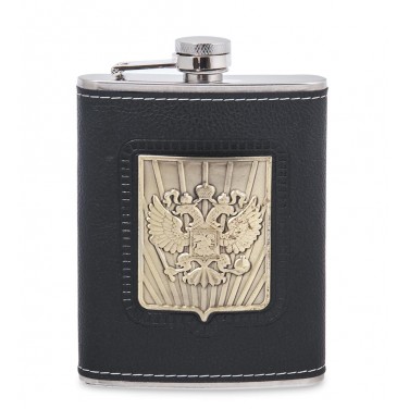 Фляжка походная Герб РФ