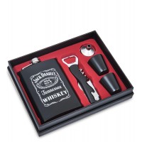 Подарочный набор с фляжкой Блэк