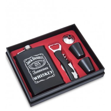 Подарочный набор с фляжкой Блэк