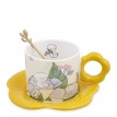 Чайная пара Котенок в ландышах