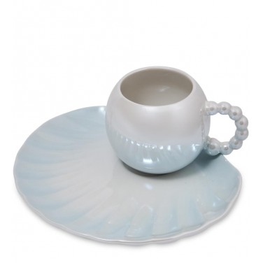 Чайная пара Голубая жемчужина