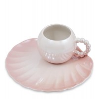 Чайная пара Розовый жемчуг