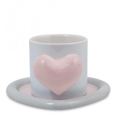Чайная пара Большое сердце