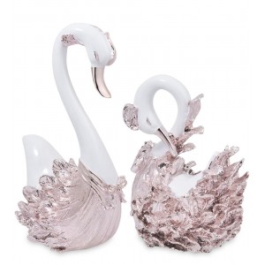Фигурка Пара нежных лебедей