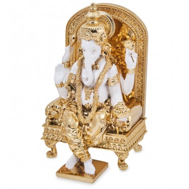 Фигурка Ганеш на троне
