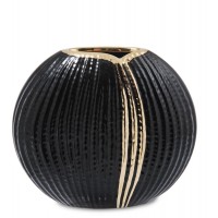 Керамическая ваза Черный шелк