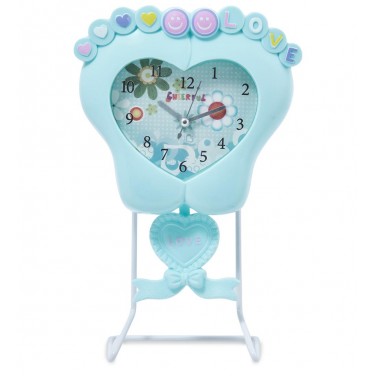 Настольные часы Бирюзовое сердце