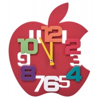 Часы настенные Яблочное время