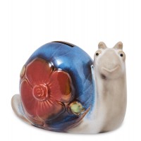 Копилка Цветочная улитка