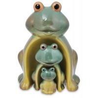Набор фигурок Семья лягушек