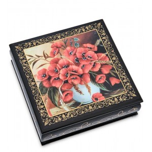 Шкатулка Маковый букет (ручная работа) Шкатулка Маковый букет (ручная работа)
