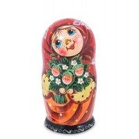 Матрешка Марфа Земляничная