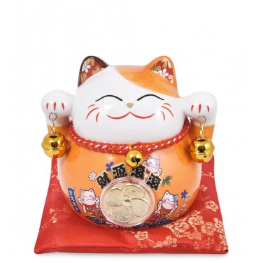 Копилка Кот в оранжевом