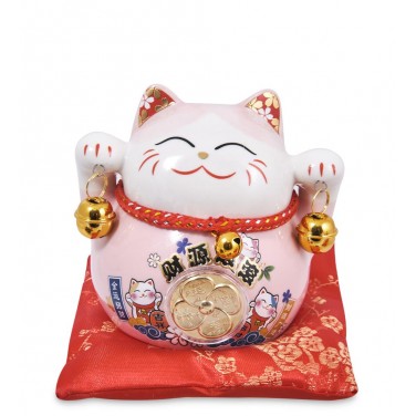 Копилка Котик в розовом