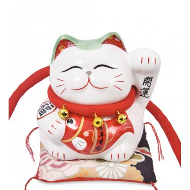 Копилка Кот с зелеными ушками