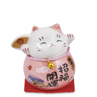 Фигурка Кот в розовом