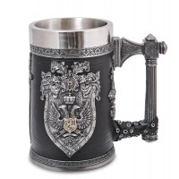 Кружка для пива Щит и меч