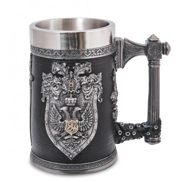 Кружка для пива Щит и меч