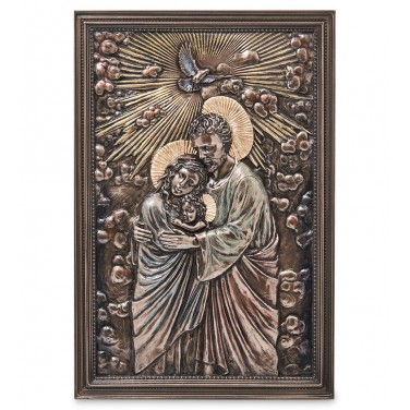 Панно Иосиф и Мария с младенцем