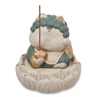 Подставка для благовоний Кот в нирване