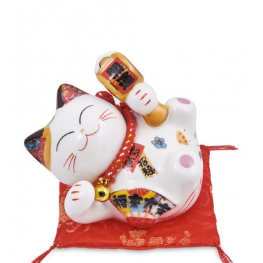 Копилка Манэки-нэко с трещоткой Копилка Манэки-нэко с трещоткой