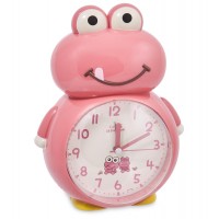 Часы-будильник Розовый лягушонок