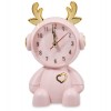 Часы-будильник Розовый олененок - Фото № 2