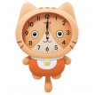 Часы настенные Рыжий котенок