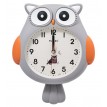 Часы настенные Серая сова