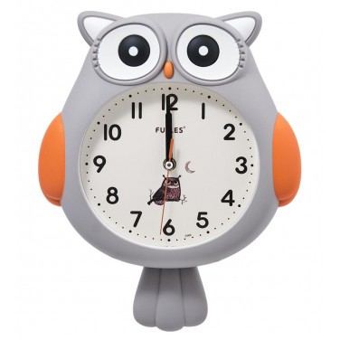 Часы настенные Серая сова