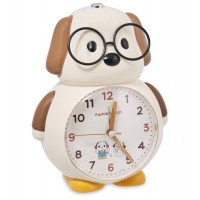 Часы-будильник Бежевый щенок