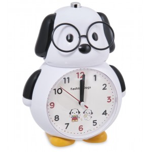 Часы-будильник Ученый щенок