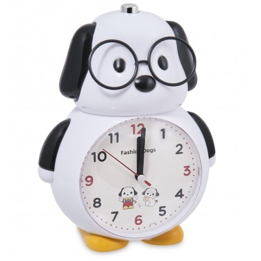 Часы-будильник Ученый щенок