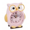 Часы-будильник Розовая сова