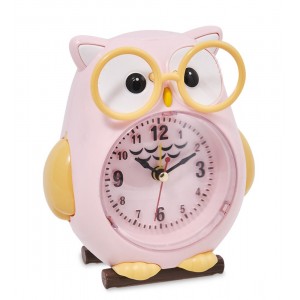 Часы-будильник Розовая сова Часы-будильник Розовая сова