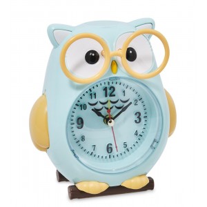 Часы-будильник Голубой совенок Часы-будильник Голубой совенок