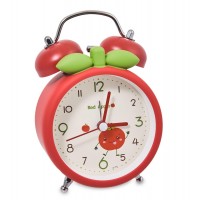 Часы-будильник Красное яблоко
