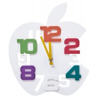 Часы настенные Белое яблоко