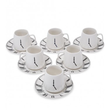 Чайный набор Часики (на 6 персон)