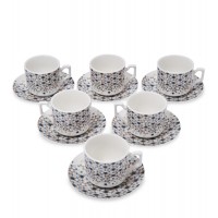 Чайный набор Восточный цветок (на 6 персон)