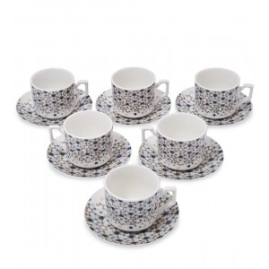 Чайный набор Восточный цветок (на 6 персон)